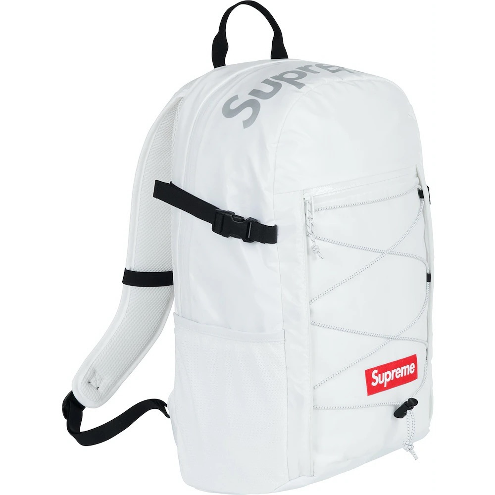 SUPREME WHITE FW 17 BACKPACK